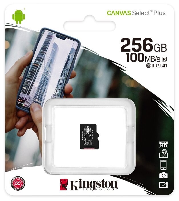 Kingston canvas select plus sd. Kingston canvas select plus sd
