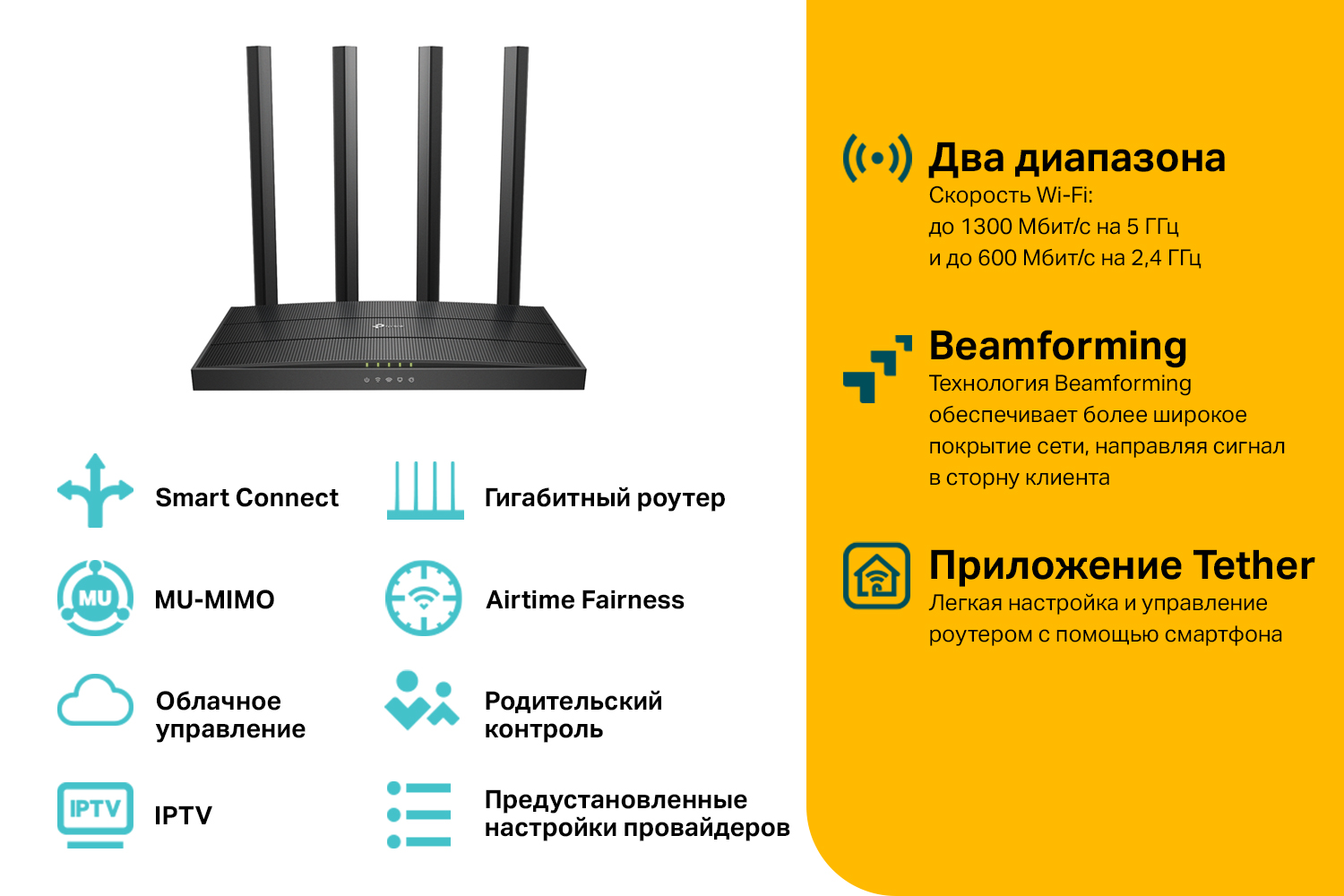 Tp link archer c54 характеристики