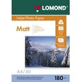 Фотобумага Lomond Матовая Односторонняя, A4, 180г/ м2, 50л, для сруйной печати (0102014)