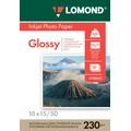 Фотобумага Lomond глянцевая, А6 (10х15), 230 г/ м2, 50л, для струйной (0102035)