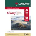 Фотобумага Lomond глянцевая, А4 (210x297мм), 230 г/ м2, 25 л, для струйной (0102049)