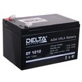 АКБ 12 V 12,0 Ah Delta DT1212, (DT1212) для использования в слаботочных системах, срок службы 3 - 5 лет.