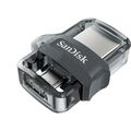 Флеш-накопитель Sandisk 64Gb microUSB/ USB3.0 Ultra Android Dual Drive OTG Черный (SDDD3-064G-G46)