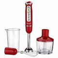 Блендер погружной Delta DL-7039B красный (800 Вт, скоростей - 2)