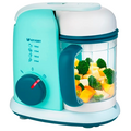 Блендер-пароварка Kitfort KT-2305 белый/ голубой (400 Вт, объем - 400 мл, скоростей - 1)