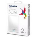 Внешний жесткий диск HDD 2.5" 2Tb AData HV620S USB 3.1 Белый (AHV620S-2TU31-CWH)