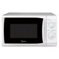 Микроволновая печь соло Midea MM720CFB белый (20 л, 700 Вт, управление - механическое)