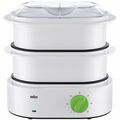 Пароварка Braun FS3000WH белый (850 Вт, ярусов - 2, объем - 4 л)