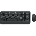 Комплект (клавиатура +мышь) Logitech MK540 ADVANCED беспроводной, мультимедийный, USB, черный (920-008686)