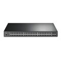 Управляемый PoE-коммутатор 52 порта: TP-Link TL-SG3452P (48х1Гбит/ с,4хSFP,48хPoE,PoE‑бюджет 384 Вт) 2+ уровня