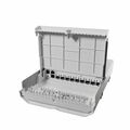 Управляемый коммутатор 10 портов: Mikrotik netFiber 9 (1х1Гбит/ с,5хSFP,4хSFP+) 2 уровня