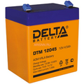 АКБ 12 V 4.5 Ah Delta DTM 12045, (DTM 12045) для использования в ИБП.