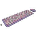 Комплект (клавиатура +мышь) Smartbuy SBC-666395AG-V беспроводной, классический, USB, розовый (SBC-666395AG-V)