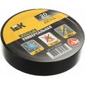 Изолента 15мм х 25м черная IEK (UIZ-13-10-K02-10PCS) упаковка 5 штук