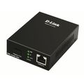WDM медиаконвертер с 1 портом 100/ 1000Base-T и 1 портом 1000Base-LX с разъемом SC (Тx:1310 нм;Rx:1550 нм) для одномодового оптического кабеля(до 20км)