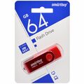 Флеш-накопитель Smartbuy 64Gb USB3.0 Twist Красный (SB064GB3TWR)
