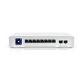 Управляемый PoE-коммутатор 10 портов Ubiquiti USW-Enterprise-8-PoE ( 8х2,5Гбит/ с, 2хSFP+, 8хPoE, PoE‑бюджет 120 Вт) 3 уровня