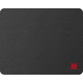 Коврик для мыши Defender Black игровой, резина+ткань, 200x250 мм (50550)