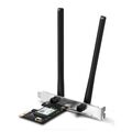 Сетевая карта Wi-Fi: MERCUSYS MA80XE Wi-Fi 6 (PCI-E, 2,4 ГГц+5 ГГц до 3000 Мбит/ с)