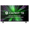 Телевизор 55" BQ 55FSU36B Direct LED, Smart TV (Салют ТВ), UHD 4K, 60 Гц, тюнер DVB-T/ T2/ C/ S2, HDMI х3, USB х2, 2х8 Вт,  чёрный