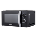 Микроволновая печь соло Kraft KF20MW7B-203M черный (700 Вт, объем - 20 л, управление: механическое)
