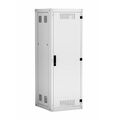 Шкаф напольный телекоммуникационный 19" 42U, Ш600*В2042*Г800, передняя дверь - металл, серый (EC-FZ-426080-MMM-GY)
