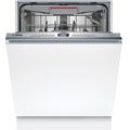Посудомоечная машина встраиваемая Bosch SMV4HMX65Q серебристая (полноразмерная , вместимость - 13 комплектов, расход воды - 9.5 л)