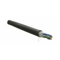 Кабель Cu UTP, Внешний, 4x2x0.50, бухта 305м., Cat5e, WRline (WR-UTP-4P-C5E-PE-BK)
