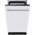 Посудомоечная машина встраиваемая Midea MID45S720i белая (узкая , вместимость - 10 комплектов, расход воды - 8 л)