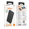 Внешний аккумулятор 10000mAh Borofone BJ56 Graceful, USB x1, Type-C x1, USB 18W x1, Type-C PD20 x1, QC3.0, пластик, черный