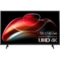 Телевизор 55" HISENSE 55A6K Smart TV, 4K Ultra HD, 60 Гц, тюнер DVB-T/ T2/ C/ S/ S2, HDMI х3, USB х2, 2х7 Вт,  чёрный