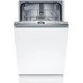 Посудомоечная машина встраиваемая Bosch SPV4HKX10E белая (узкая , вместимость - 10 комплектов, расход воды - 8,9 л)