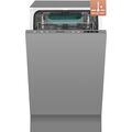 Посудомоечная машина встраиваемая Weissgauff BDW 4544 D узкая , вместимость - 10 комплектов, расход воды - 9 л)