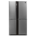 Холодильник многодверный Sharp SJEX93PSL, серебристый, No Frost, высота - 172 см, ширина - 89.2, дисплей да, нулевая зона да, A++