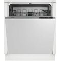 Посудомоечная машина встраиваемая Indesit DI 3C49 B серебристая (полноразмерная , вместимость - 13 комплектов, расход воды - 12,9 л)
