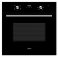 Электрический духовой шкаф Midea MO68101CGB черный (объем - 70 л, t -250°)