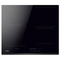 Индукционная варочная панель Hansa BHI67116 черный (конфорок - 4 шт, панель - стеклокерамика, 59x52 см)