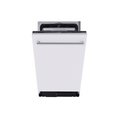 Посудомоечная машина встраиваемая Midea MID45S340i белая (узкая , вместимость - 10 комплектов, расход воды - 9 л)