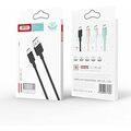 Кабель USB XO NB-P156 2.0A USB cable for type C Black