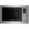 Микроволновая печь встраиваемая Midea AG925BVW серебристый (25 л, мощность - 900 Вт, электронное)