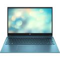 Ноутбук HP 15,6"/ AMD Ryzen7 7730U (2GHz до 4.5GHz)/ 16Гб/ SSD 512Гб/ AMD Radeon Graphics (1920x1080) IPS/ No ODD/ DOS/ Бирюзовый 15-eh3048ci (8F5H9EA)
