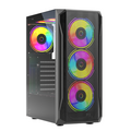 Корпус Foxgate Midi-Tower 11-05F ARGB 6*120мм (без БП, 2xUSB2.0, 1xUSB3.0, ) 11-05F ARGB