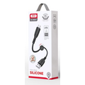 Кабель USB -XO- NB247 (MicroUSB, 2.5м, силиконовый, черный)