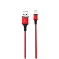 Кабель USB -XO- NB143 (MicroUSB, 2м, плетеный, красный)