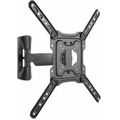 Крепление для ТВ наклонно-поворотное 23"-55" Ultramounts UM 869 нагрузка max 35 кг, наклон +5°/ -15°, поворот ±90°, от стены 49-305 мм, чёрный