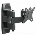 Крепление для ТВ наклонно-поворотное 10"-26" Holder  нагрузка max 25 кг, наклон -6°/ +15°, поворот ±350°, от стены 117-283 мм , металлик (LCDS-5039)