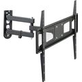 Крепление для ТВ поворотно-выдвижной и наклонный 37"-75" Hama 118157 нагрузка max 30 кг, наклон -15°/ +15°, поворот 180°,, чёрный