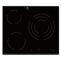 Электрическая варочная панель Electrolux EHF6232FOK черный (конфорок - 3 шт, панель - стеклокерамика, 56x49 см)