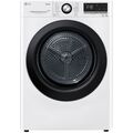 Сушильная машина LG DC90V3V6W белый (загрузка - 9 кг, конденсационная, программ - 14, размер - 60x85x66 см)