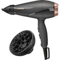 Фен Babyliss 6709DE черный (2100 Вт, режимов - 2, вид: с настенным креплением, насадок - 2)